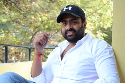 Nara Rohit Interview stills about Balakrishnudu